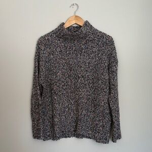 CHRISTIAN SIRIANO NEW YORK Chic Multicolor Turtleneck Sweater